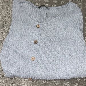 SHEIN tie front shirt